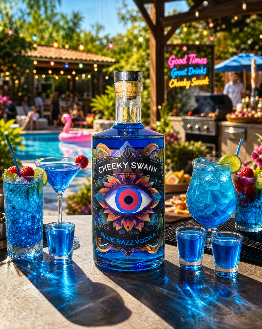 Blue Raspberry Vodka