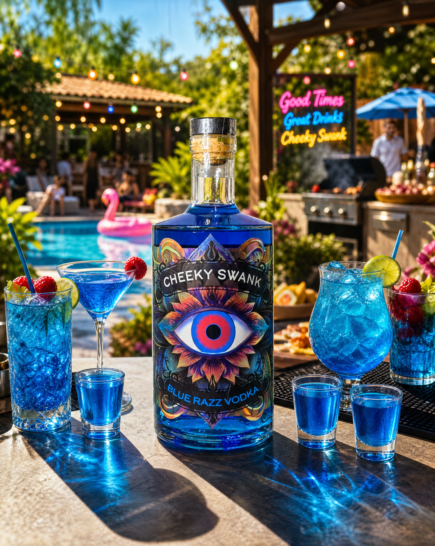 Blue Raspberry Vodka